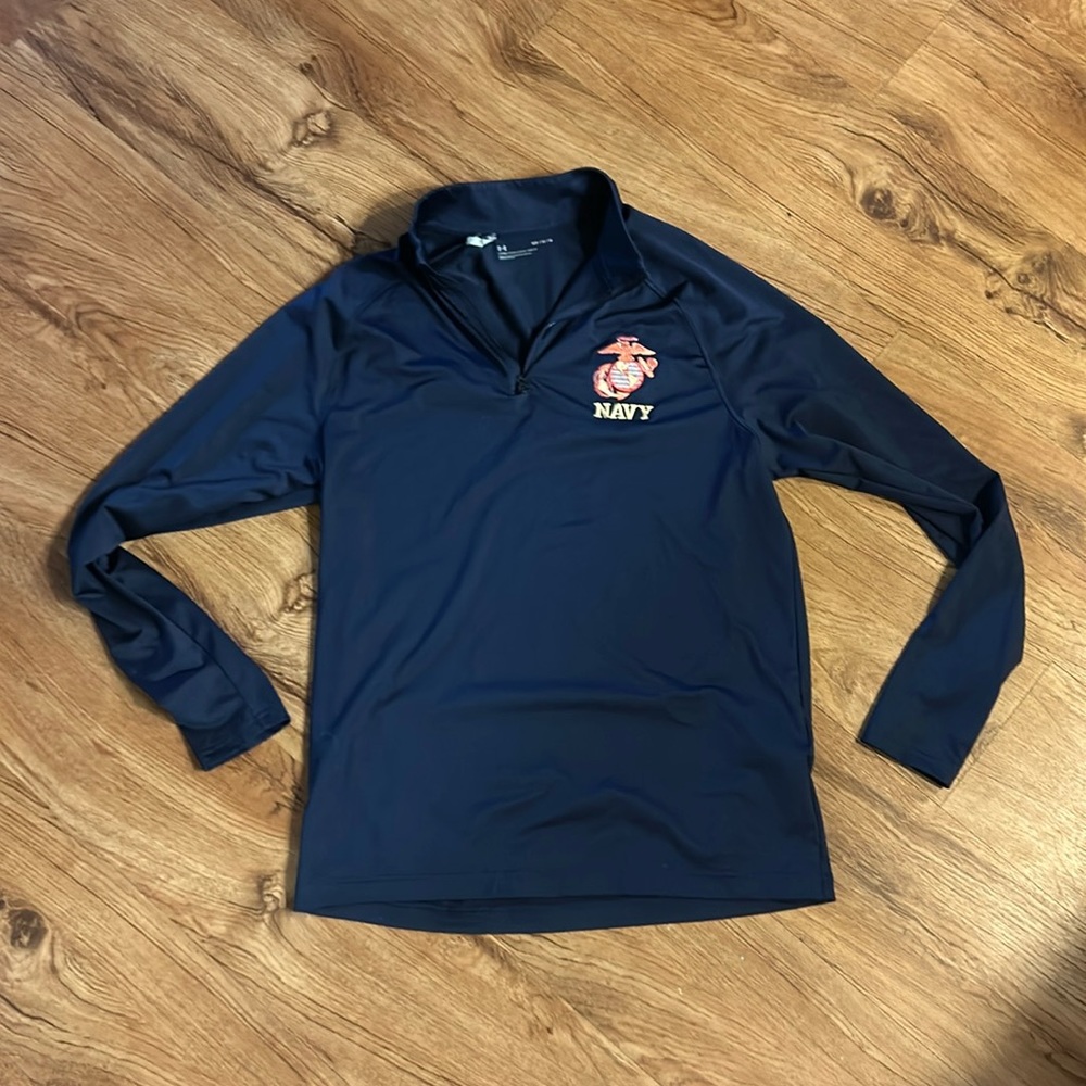 Navy Under Armour Quarter Zip